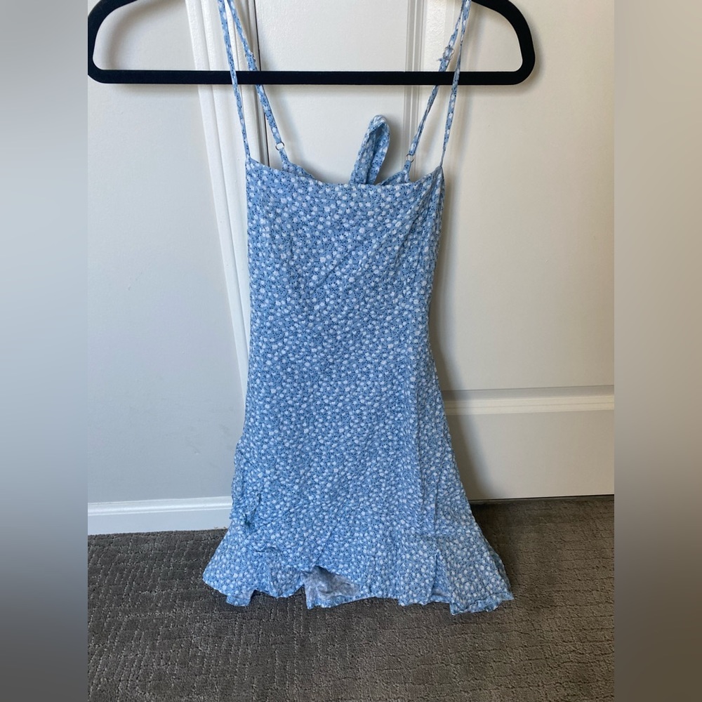 Blue Flower Sun Dress